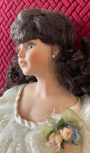 Alberon porcelain doll limited - porcelain,