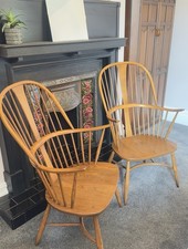 Rare Ercol Chair Makers Chairs