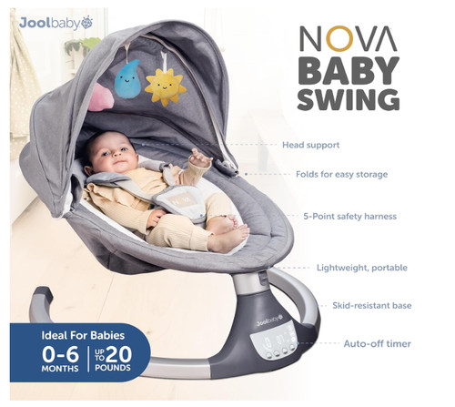 Swing for newborns electric - for,