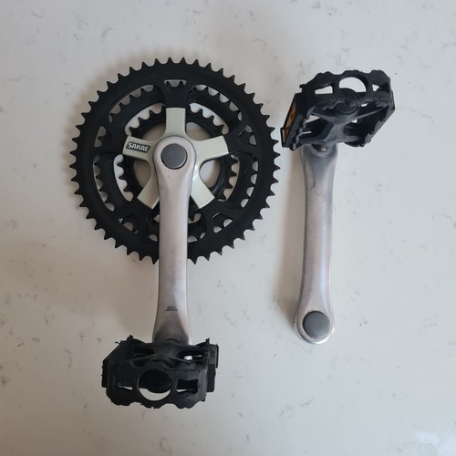 Retro sakae mtb crankset - sakae,