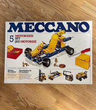 Vintage Meccano motorised set
