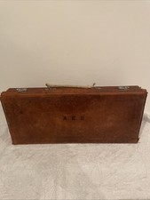VINTAGE brown leather Masonic