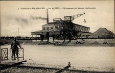 Postcard Kehl am Rhein, port