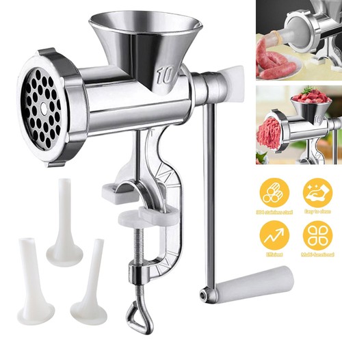 Manual meat grinder heavy duty - meat,