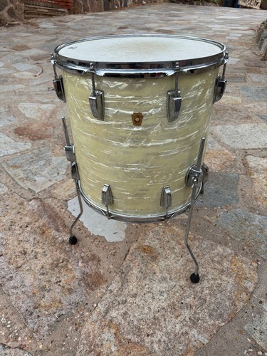 Vintage ludwig wmp white - vintage,