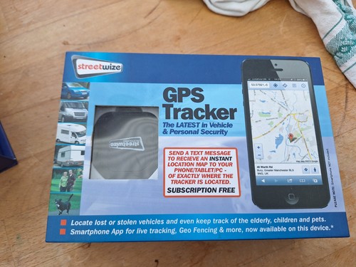 Streetwize gps tracker - streetwize,