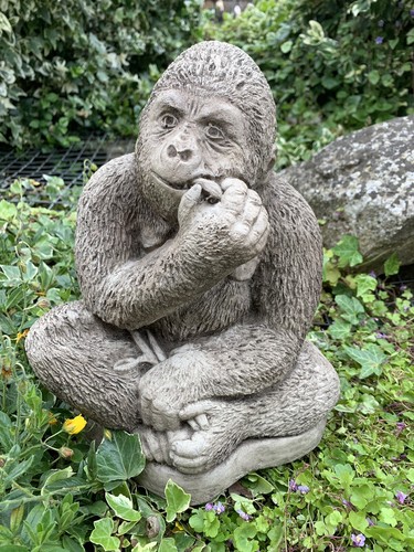 Stone garden silverback - stone,