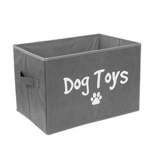 Folding Pet Toy Storage Bin