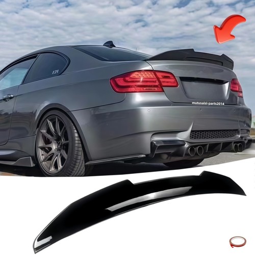 Gloss black trunk - spoiler, fit