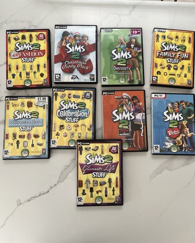 The sims expansion packs - sims, 9