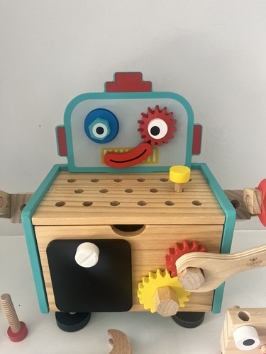 Lehoo castle wooden robot - castle,