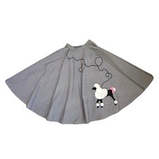 Handmade Poodle Skirt Black