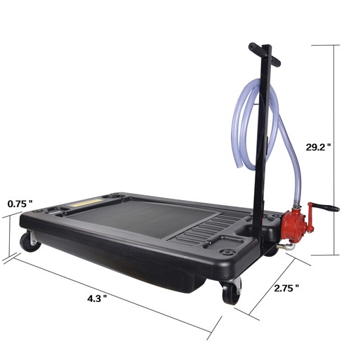 Gallon oil drain pan low - 17,