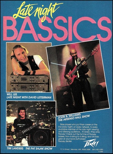 Peavey bass guitar players - peavey,