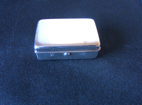Solid silver rare snuff - solid,