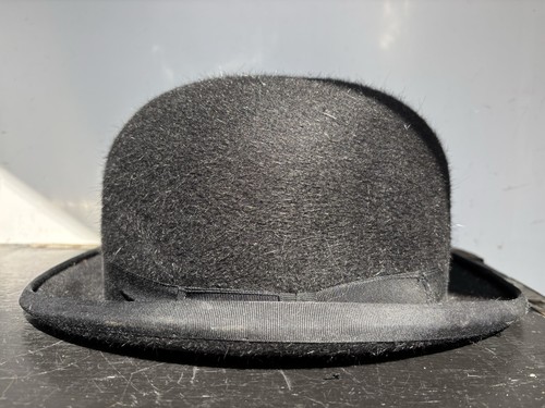 Vintage bowler hat lock - hat,