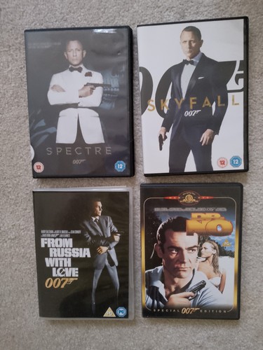 James bond dvd collection all - james,