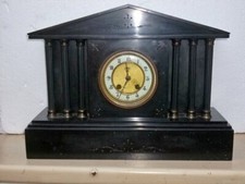 Victorian Black Slate Mantel