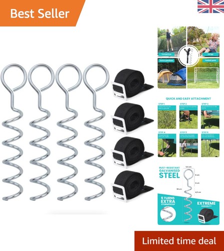 Trampoline ground anchor kit - trampoline,
