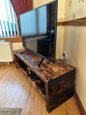 Rustic Wooden Tv Stand/