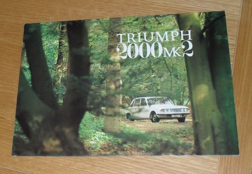 Triumph 2000 mk2 range - mk2,