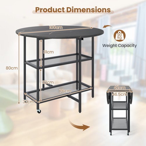 Round kitchen table - round,