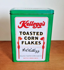 Vintage Kellogg’s Toasted Corn Flakes Collectible Tin