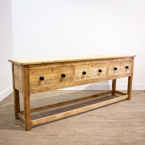 Very large pine dresser base - large,