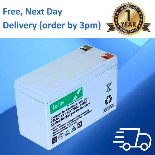 New 12v 7ah sealed - new,