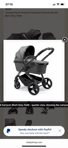 Icandy peach 2020 phantom - icandy,