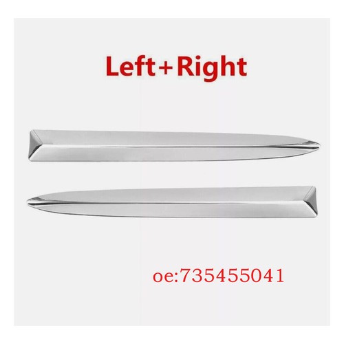 Left right chrome front - front, bumper