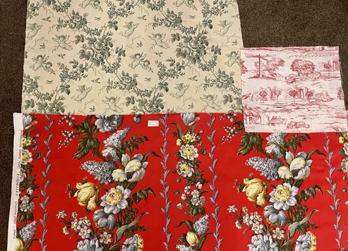 Vintage french fabric - french,