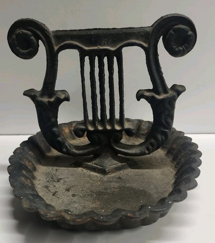 Vintage antique cast iron boot - vintage,