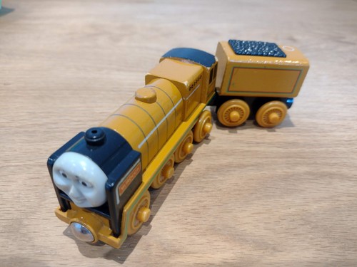 Murdoch wooden train - train, from
