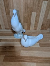 Lladro Doves Standing And