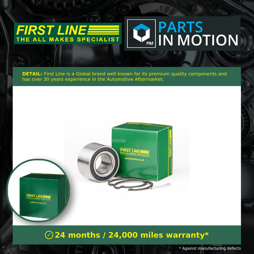 Wheel bearing kit - kit, fits