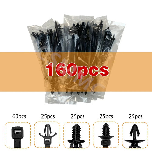 160pcs push mount - 160pcs,