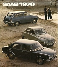 Saab Range 1969-1970 UK Market