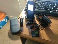 Unlocked and fully working Nokia 8800 sirocco black with extras