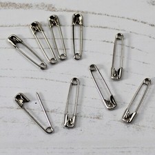 Small Coloured Safety Pins
