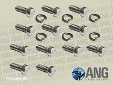 TRIUMPH DOLOMITE 1500 HS4 CARBURETTOR FLOAT CHAMBER & DASH POT SCREWS KIT x 12