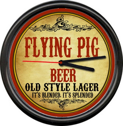 Flying pig when fly - beer, ale