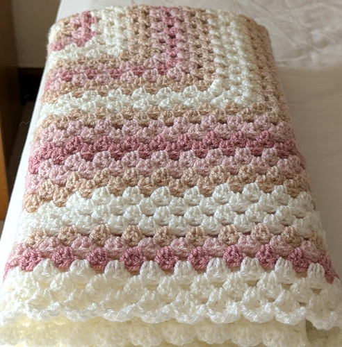 Baby blanket handmade dusky - baby,