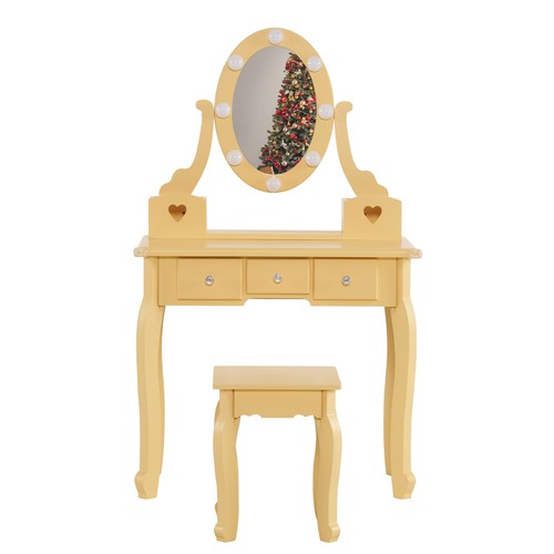 Kids vanity set pretend play - vanity,