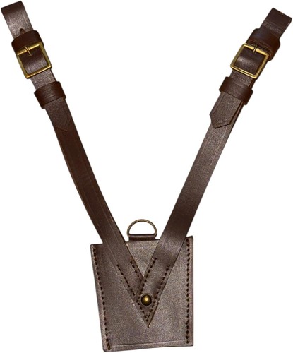 Sam browne brown belt - sam,