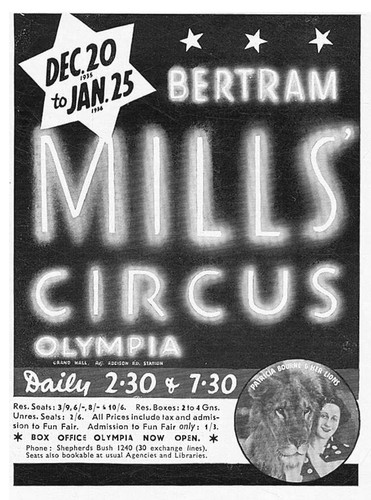 Bertram mills circus - bertram,