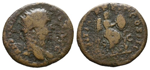 Roman bronze dupondius - -, rome