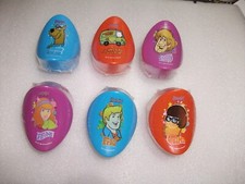 Scooby Doo Pringle Holders Still factory shrink wrapped 1990's Fred Shaggy Velma