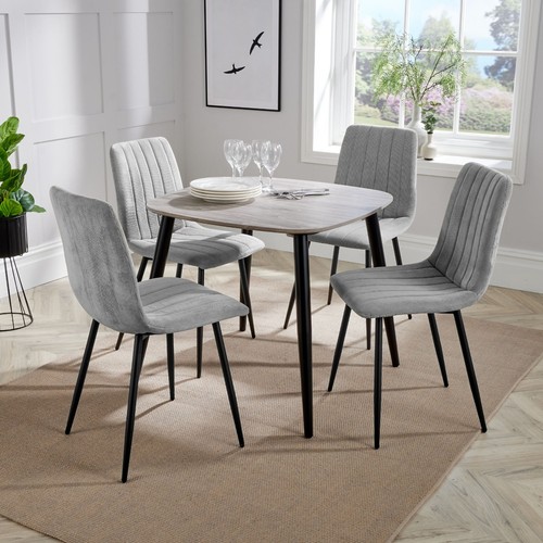 Aspen dining set with - set, oak