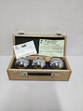 3 bowls game pétanque steel